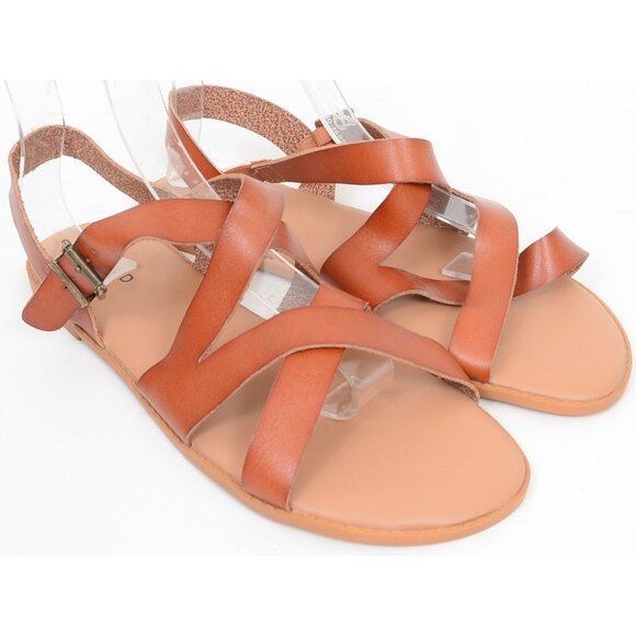 Torrid Women's 11 WIDE Width Strappy Gladiator Sandals Vegan Leather Boho NEW - Picture 5 of 6